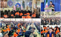 سخنرانی مدیرکل راهداری لرستان پیش از خطبه‌های نماز جمعه