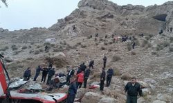 تشکیل پرونده قضایی حادثه سقوط اتوبوس در پلدختر
