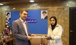 تقدیر از دانش‌آموز مخترع بروجردی