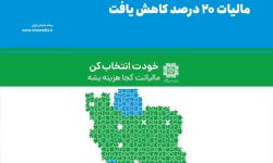 بار مشکلات اقتصادی کشور با نشان‌دار شدن مالیات ۲۰ درصد کاهش یافت