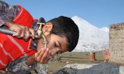 بهره مندی سه روستای چگنی از آب آشامیدنی سالم