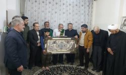 پیرغلام حسینی در خرم آباد تکریم شد