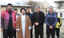 بازدید نماینده ولی فقیه در لرستان از هیات دو و میدانی