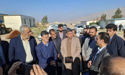 بازدید استاندار لرستان از پروژه‌های عمرانی و صنعتی پلدختر