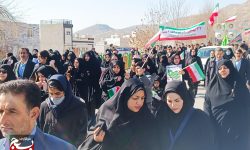حضور پرشور بانوان لرستان در جشن انقلاب ۱۴۰۳+تصاویر