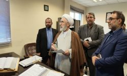 بازدید دادستان کل کشور از شعب دادگستری لرستان
