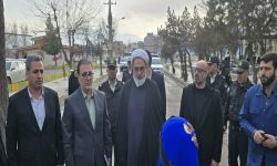 رئیس سازمان قضایی نیروهای مسلح وارد دورود شد