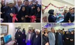 نمایشگاه آثار بانوان هنرمند الیگودرز افتتاح شد