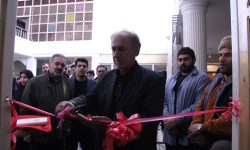 نمایشگاه تجسمی «سرزمین من» در خرم‌آباد افتتاح شد