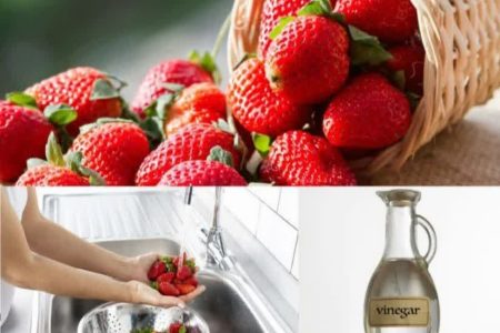 بهترین روش شستشوی توت فرنگی