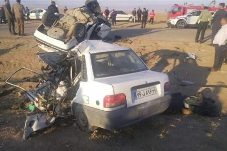 ۲ کشته در تصادف کمربندی خرم آباد