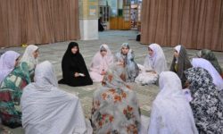 ۳۲۰ دانشجوی دختر دانشگاه تبریز در مراسم معنوی اعتکاف شرکت کردند