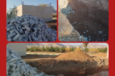 خطر سقوط مسافرین در ورودی شهر خرم آباد