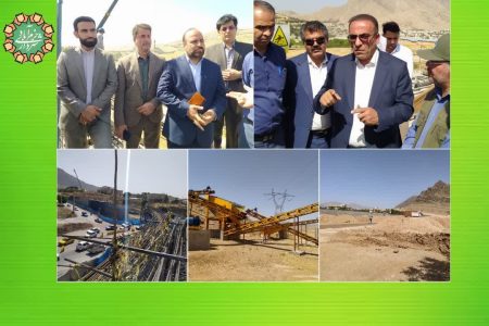 آغاز عملیات اجرایی احداث پل‌های دوقلو بر روی رودخانه خرم‌آباد