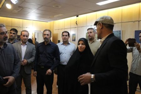 نمایشگاه نقاشی در خرم‌آباد برپا شد