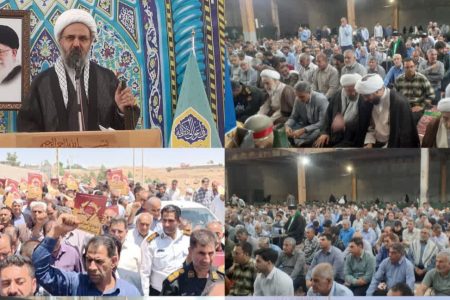 خروش مردم ولایتمدار هویزه ثانی علیه جنایت‌های رژیم صهیونیستی