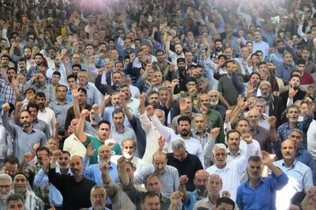 ببینید|حماسه بی نظیر مردم بروجرد در «جمعه خشم و نصر»