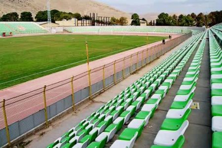 ورزشگاه تختی خرم‌آباد آماده میزبانی خیبر می‌شود