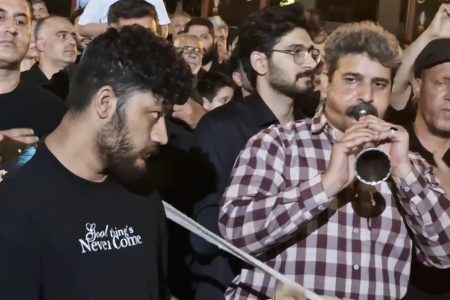 فیلم |طنین نوای «چمر» در عاشورای خرم آباد