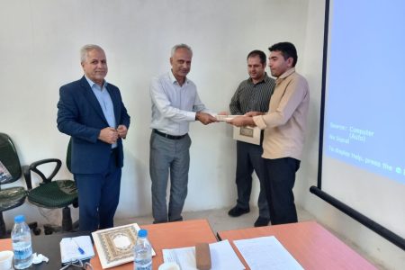 انتصاب سرپرست جدید ایستگاه تحقیقات سراب چنگایی خرم‌آباد