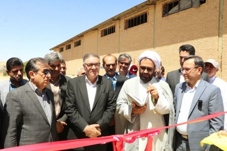 افتتاح ایستگاه تولید بذر اصلاح‌شده گندم و نخود در دلفان