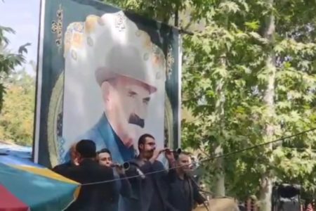 تشییع پیکر پدر سرنا نوازی ایران در «سلسله»