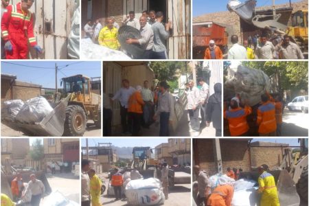 مراکز جمع آوری ضایعات پسماند زیر تیغ شهرداری خرم‌آباد