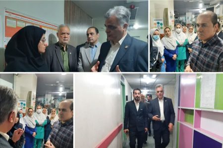 بازدید رئیس سازمان نظام پرستاری کشور از بیمارستان شهید رحیمی خرم آباد