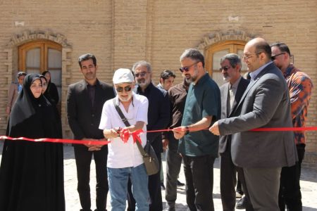 افتتاح نمایشگاه بین‌المللی بزرگان کاریکاتوریست جهان در خرم آباد+تصاویر