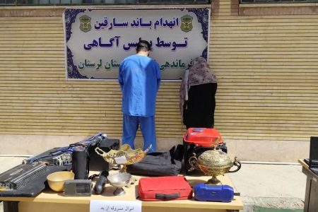 دستگیری باند سارقان مسافرکش نما در خرم‌آباد+تصاویر