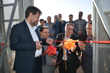 بهره‌برداری یک سایت تلفن همراه روستایی در دلفان