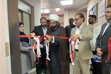 افتتاح مرکز اهدای خون در چگنی