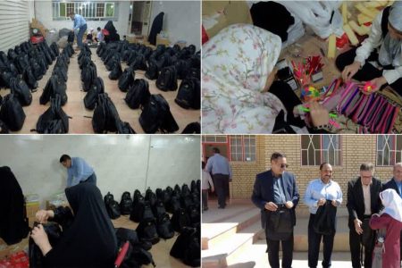 اهدای ۴۰۰ بسته لوازم‌التحریر به دانش‌آموزان محروم لرستان