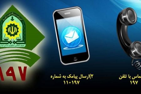 افزایش ۳۱ درصدی تماس های مردمی با مرکز ۱۹۷ پلیس لرستان