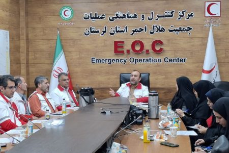 پویش «باهم برای نجات جان‌ها» در هلال‌احمر لرستان رونمایی شد