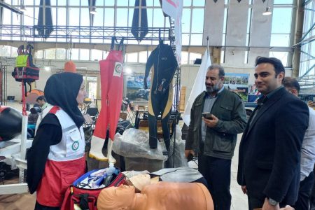 حضور پررنگ هلال‌احمر لرستان در نخستین نمایشگاه اقتصاد ورزش