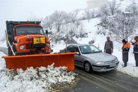 بازگشایی راه ارتباطی بیش از ۵۰ روستا در الیگودرز