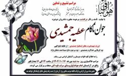 درگذشت فرزند شهید «مظفر جمشیدی» از شهدای جنگ ۱۲ روزه