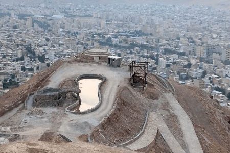 آغاز درختکاری پارک صخره‌ای پاگر خرم‌‌آباد