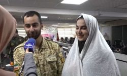 برگزاری جشن ازدواج ۱۲ زوج جوان سرباز در لرستان