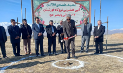 کلنگزنی نیروگاه خورشیدی ۱۴ مگاواتی در دورود