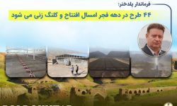 ۴۴ پروژه در پلدختر افتتاح و کلنگ زنی می شود