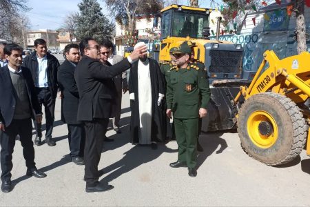 رونمایی از ماشین‌آلات جدید شهرداری سراب دوره