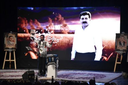 برگزاری یادواره شهدای کامیون دار لرستانی در جنگ ۱۲ روزه+تصاویر