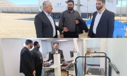 استقرار بیمارستان سیار «برکت» در رومشکان