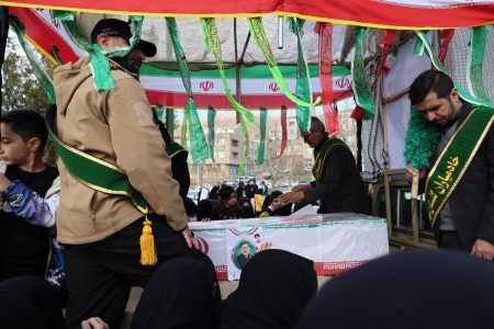 پیکر چهار شهید مدافع وطن در لرستان تشییع شد