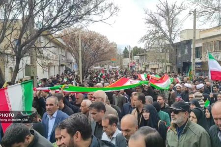 بی‌سابقه‌ترین راهپیمایی روز قدس در لرستان/ مردم شگفتی‌ساز شدند