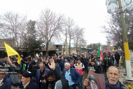 خلق حماسه ای دیگر از مردم چگنی در روز قدس