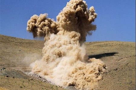 خنثی سازی یک موشک عمل نکرده در ازنا