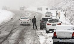 رانندگان با احتیاط برانند؛محدودیت تردد در گردنه‌ها